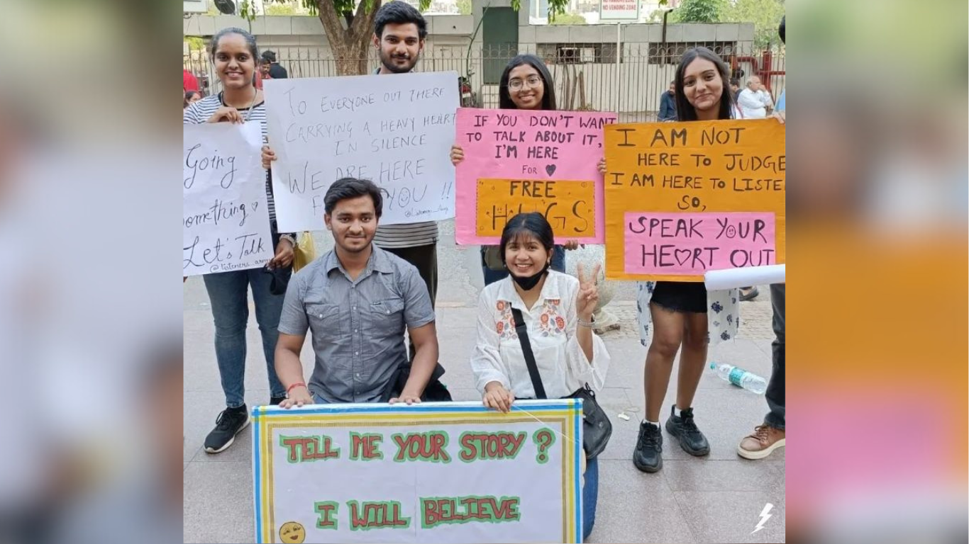 A few team members of Listeners Army (PC: Raj Dagwar Instagram)