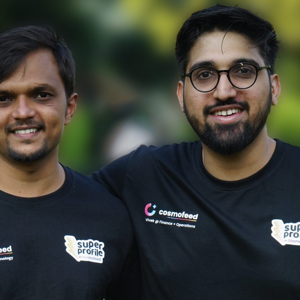 Vivek and Vishnu Cosmofeed Founders | Empowering Indians