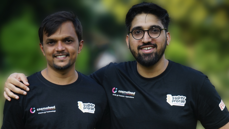 Vivek and Vishnu Cosmofeed Founders | Empowering Indians